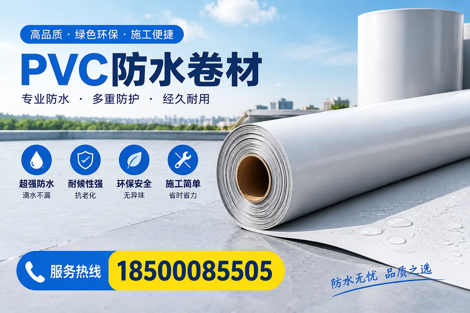 选用PVC防水卷材时需要避开的常见误区,特别是在贺州